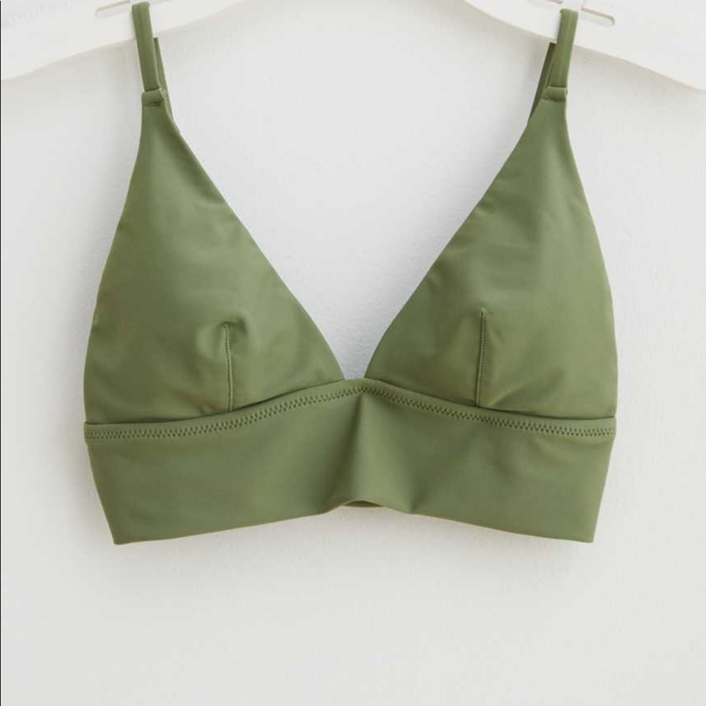 Olive green bikini